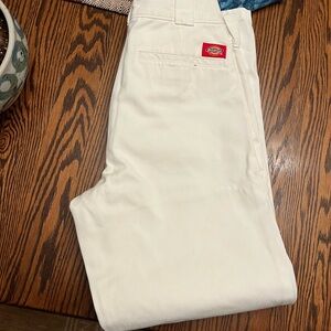 Dickies Women's White Chinos